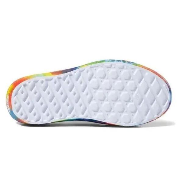Vans Tie Dye Rubber Slip on Trek Shoes Men's Size 10 Colorful Multicolor - Picture 6 of 7